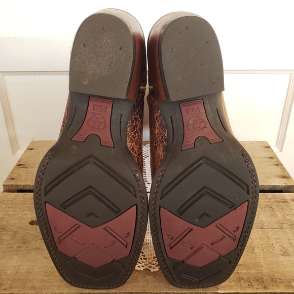 **SOLd*💗💫Ariat Vintage Cowgirl 🌸Barbie Pink🌸 Crossfire Caliente💫💗 8.5B - Picture 12 of 14